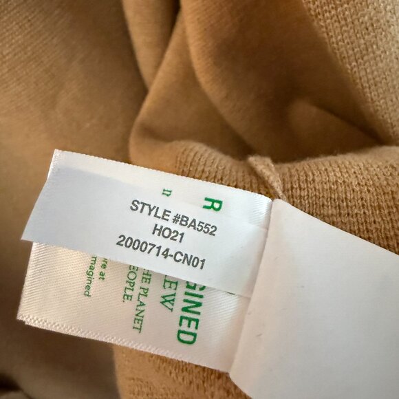 J Crew Eloise Sweater Blazer Camel Brown Cardigan Cotton Women's size M - Picture 6 of 6